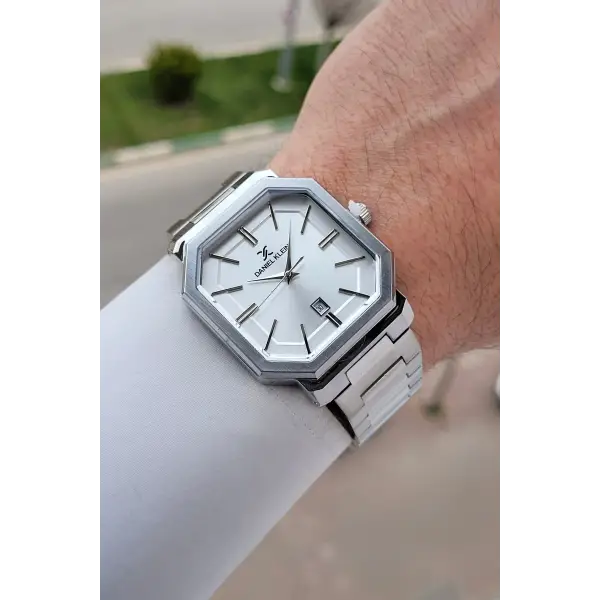 Gümüş Renk Erkek Kol Saati