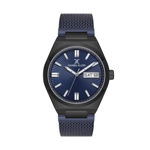 Kasası Siyah Kordonu Lacivert Renk Erkek Kol Saati