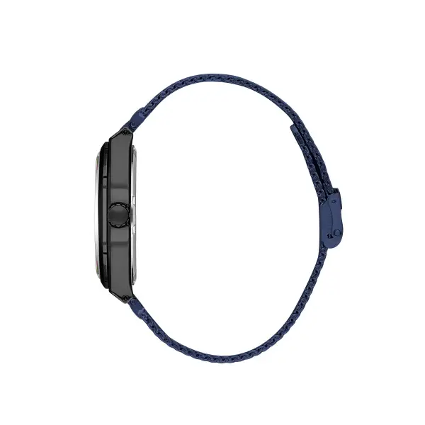 Kasası Siyah Kordonu Lacivert Renk Erkek Kol Saati