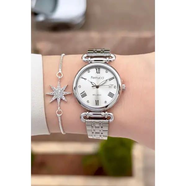 Kadın Kol Saati Bileklik Hediyeli