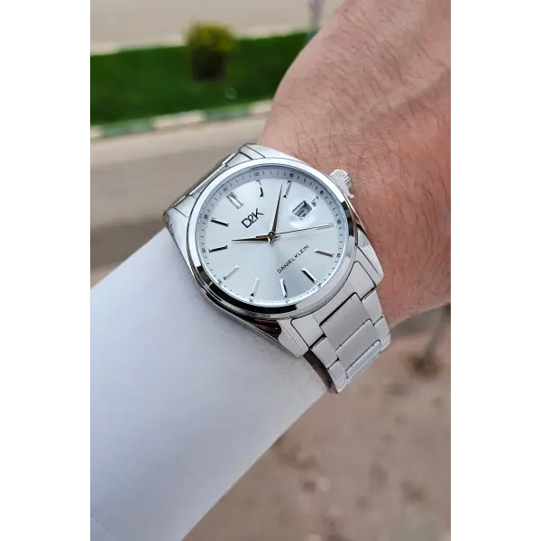 Gümüş Renk 42 Mm Erkek Kol Saati