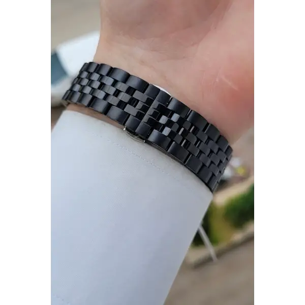 Siyah Renk İç Göstergeleri Aktif 41 Mm Erkek Kol Saati