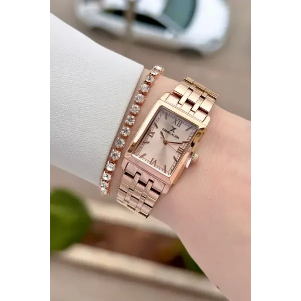 Rose Renk 22 mm Kadın Kol Saati