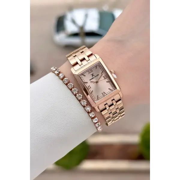 Rose Renk 22 mm Kadın Kol Saati