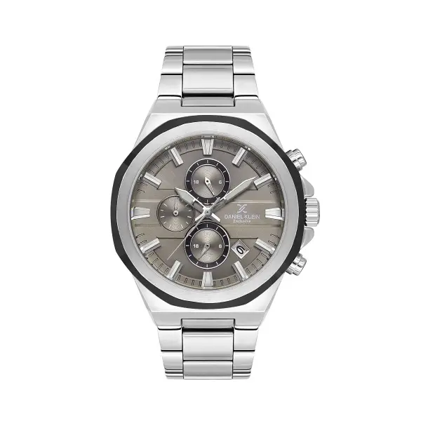 Kadranı Kahverengi Kordonu Gümüş Renk 44 Mm İç Göstergeleri Aktif Erkek Kol Saati