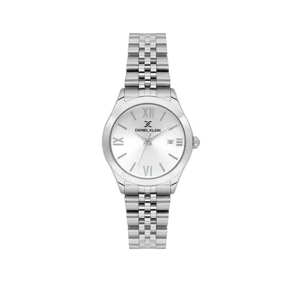Gümüş Renk 32 Mm Hediye Paketli Kadın Kol Saati