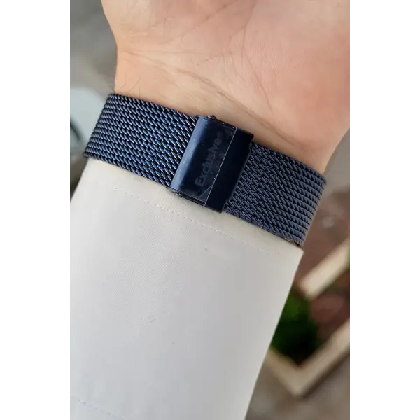Kasası Siyah Kordonu Lacivert Renk 42 Mm Hediye Paketli Erkek Kol Saati