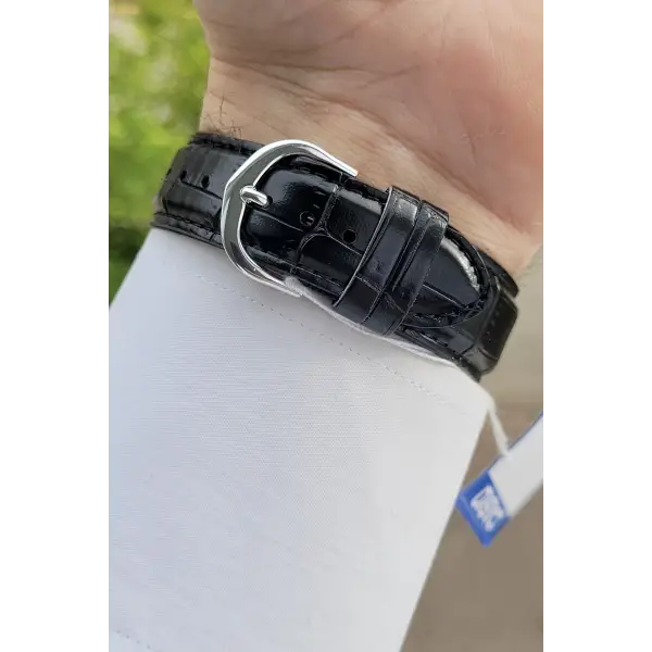 Casio CSISTE9 Kadranı Beyaz Kordonu Siyah Renk Hediye Paketli Erkek Kol Saati