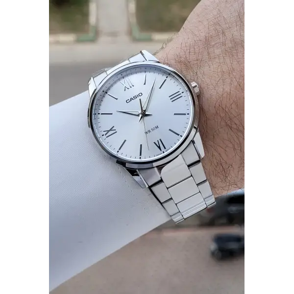 Casio Gümüş Renk 40 mm Erkek Kol Saati