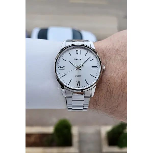Casio Gümüş Renk 40 mm Erkek Kol Saati