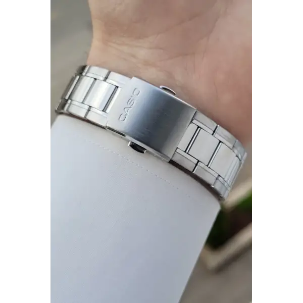 Casio Gümüş Renk Fonksiyonlar Aktif Orijinal Çelik Erkek Kol Saati