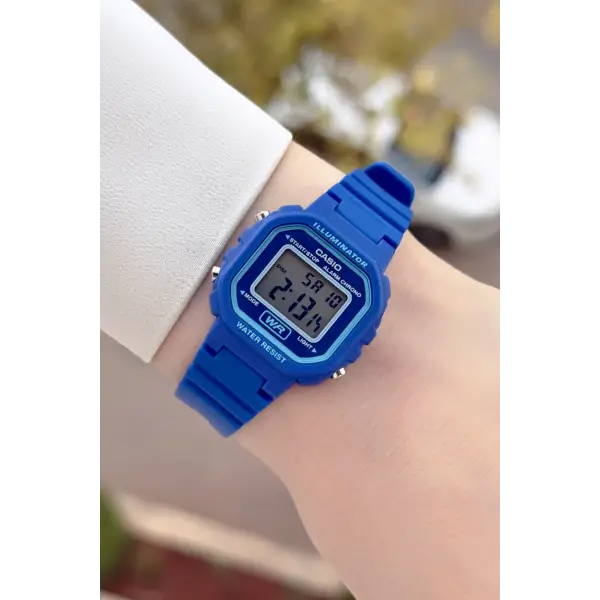 Casio Mavi Renk Çocuk Silikon Kordon Çocuk Kol Saati