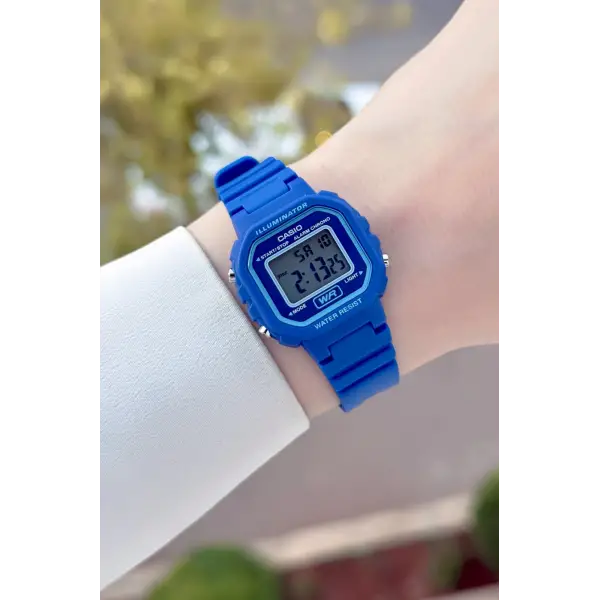 Casio Mavi Renk Çocuk Silikon Kordon Çocuk Kol Saati