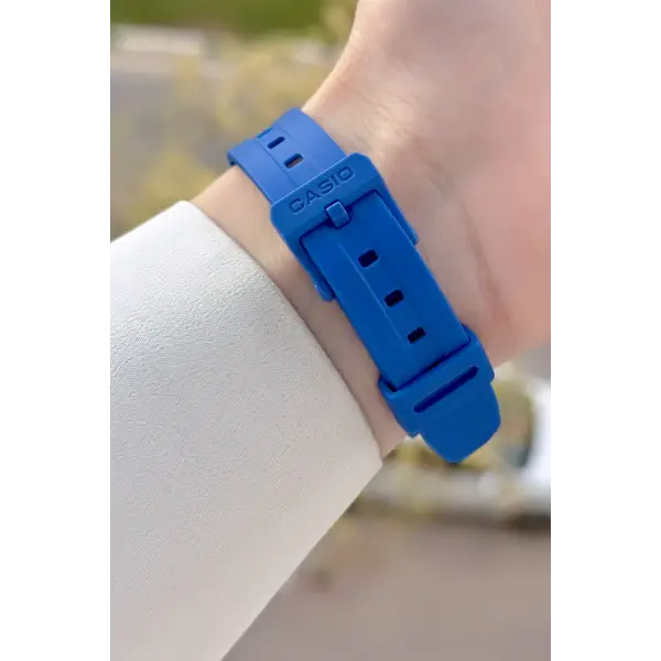 Casio Mavi Renk Çocuk Silikon Kordon Çocuk Kol Saati