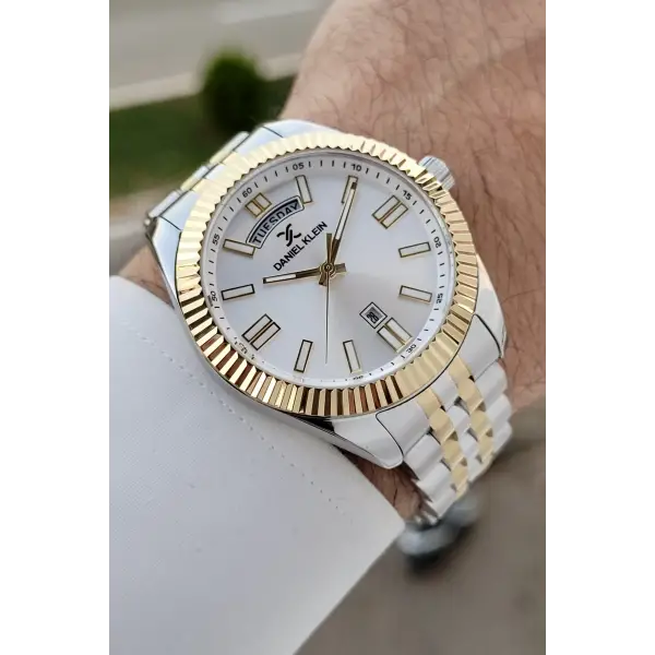 Daniel Klein DKISTE1453 Daniel Klein DKISTE1448 Gold Gümüş Renk Erkek Kol Saati