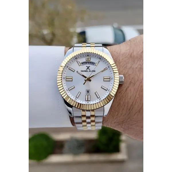 Daniel Klein DKISTE1453 Daniel Klein DKISTE1448 Gold Gümüş Renk Erkek Kol Saati