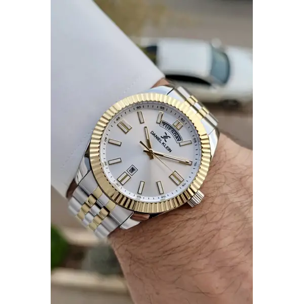 Daniel Klein DKISTE1453 Daniel Klein DKISTE1448 Gold Gümüş Renk Erkek Kol Saati