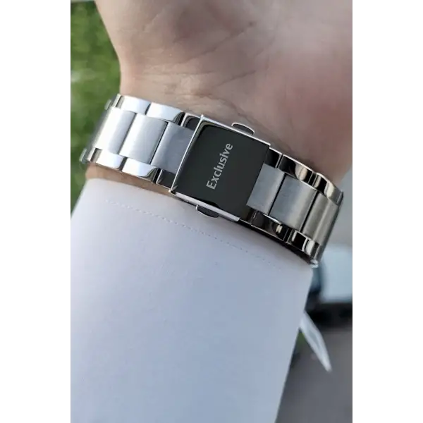 Daniel Klein DKISTE192 Kadranı Lacivert Kordonu Gümüş Renk İç Göstergeleri Aktif Fonksiyonlu Erkek Kol Saati