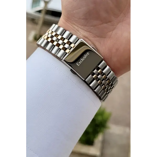 Daniel Klein DKISTE394 Rose Gümüş Renk iç Göstergeleri Aktif Fonksiyonlu 2 Yıl Garantili Erkek Kol Saati