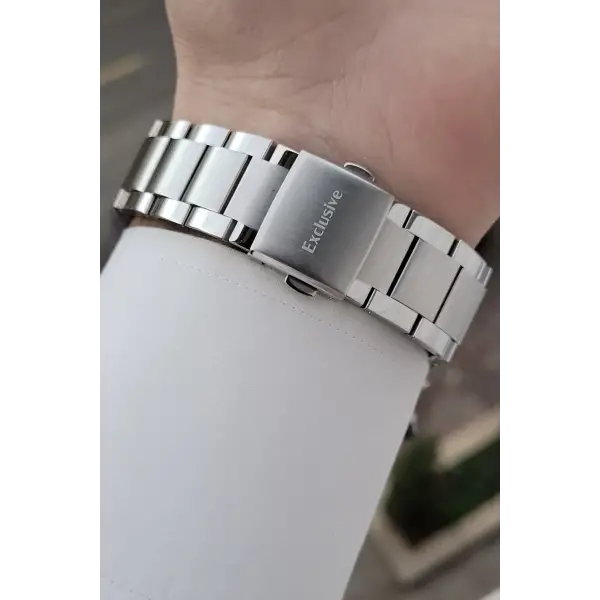 Daniel Klein DKISTE773 Gümüş Renk İç Göstergeleri Aktif Erkek Kol Saati