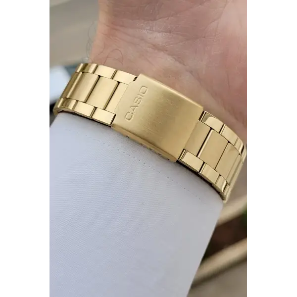 Casio CSISTE202 Gold Renk Hediye Paketli Erkek Kol Saati