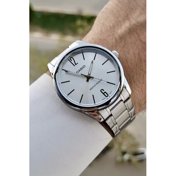 Casio CSISTE128 Gümüş Renk Erkek Kol Saati