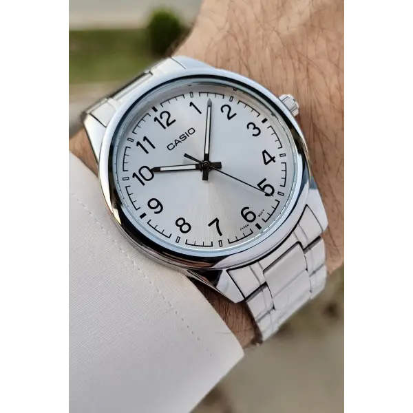 Casio CSISTE92 Gümüş Renk Hediye Paketli Erkek Kol Saati