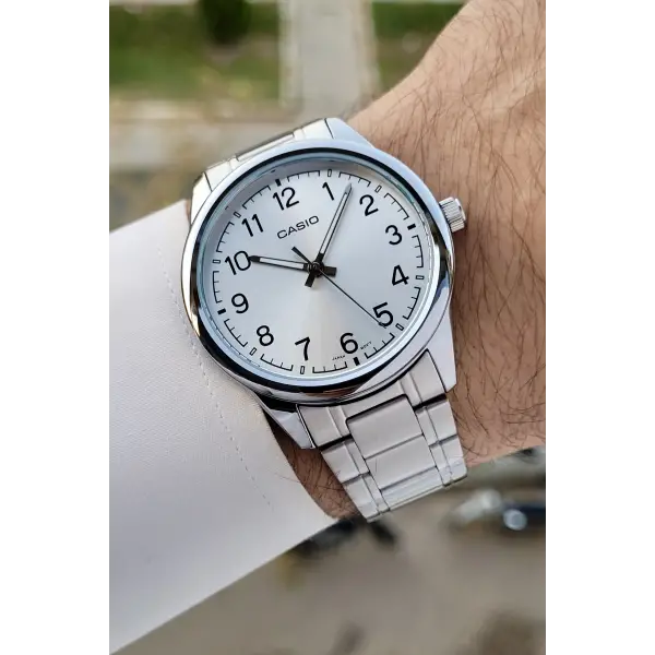 Casio CSISTE92 Gümüş Renk Hediye Paketli Erkek Kol Saati