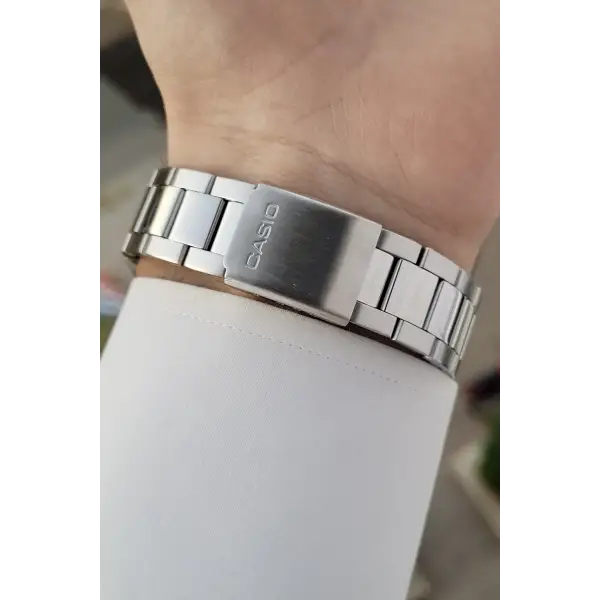 Casio CSISTE101 Gümüş Renk Hediye Paketli Erkek Kol Saati