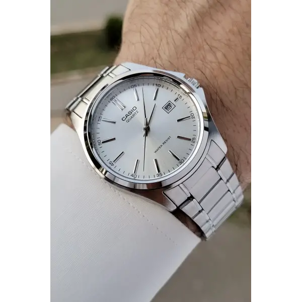 Casio CSISTE85 Gümüş Renk Hediye Paketli Erkek Kol Saati