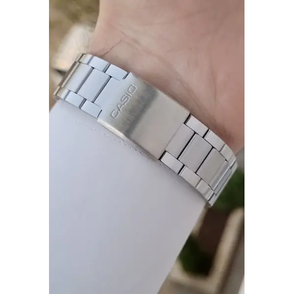 Casio CSISTE177 Gümüş Renk Hediye Paketli Erkek Kol Saati