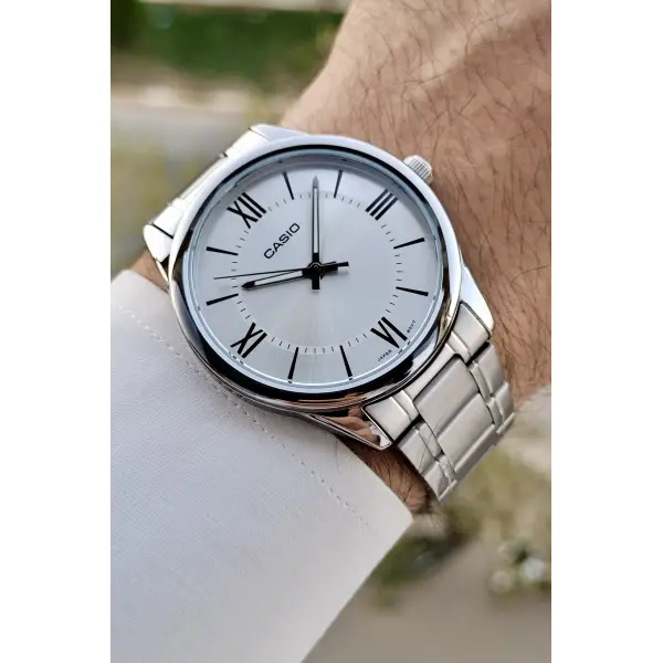 Casio CSISTE127 Gümüş Renk Erkek Kol Saati