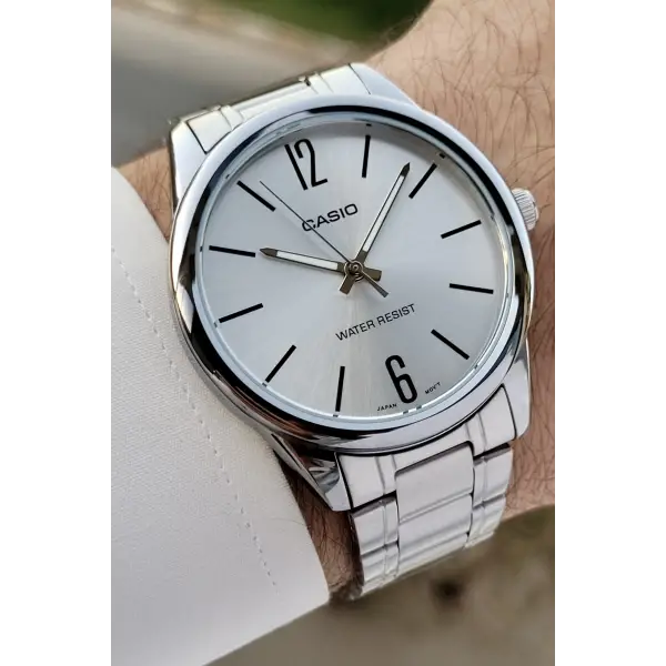 Casio CSISTE128 Gümüş Renk Erkek Kol Saati