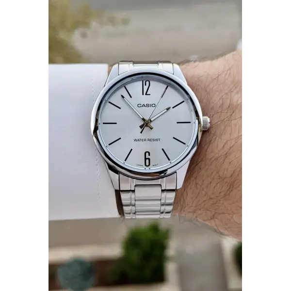 Casio CSISTE128 Gümüş Renk Erkek Kol Saati