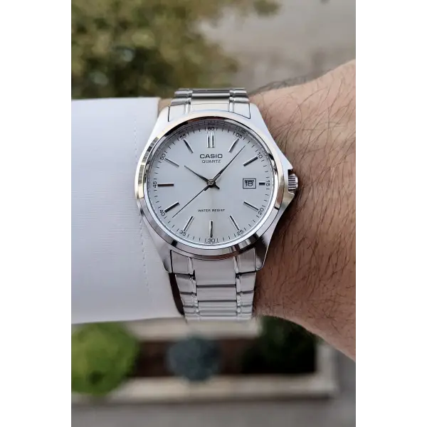 Casio CSISTE85 Gümüş Renk Hediye Paketli Erkek Kol Saati