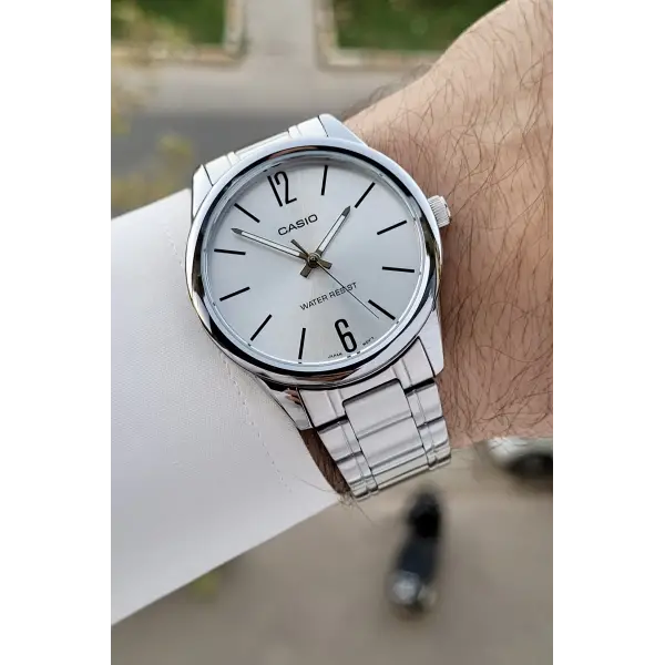 Casio CSISTE128 Gümüş Renk Erkek Kol Saati