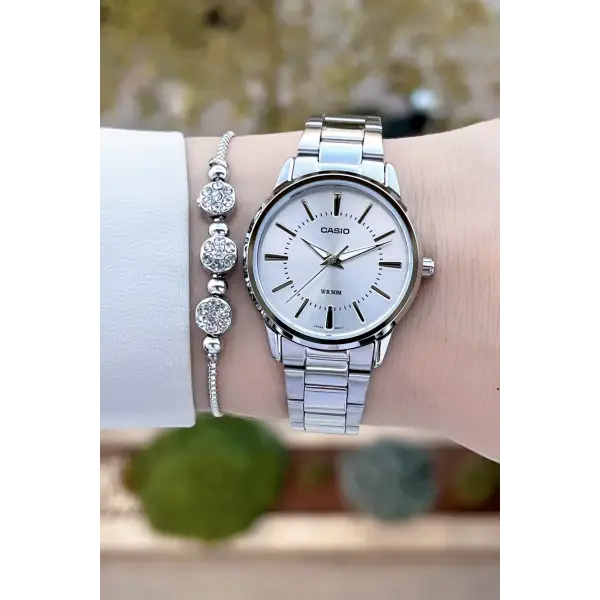 Casio CSISTE169 Gümüş Renk Hediye Paketli Kadın Kol Saati