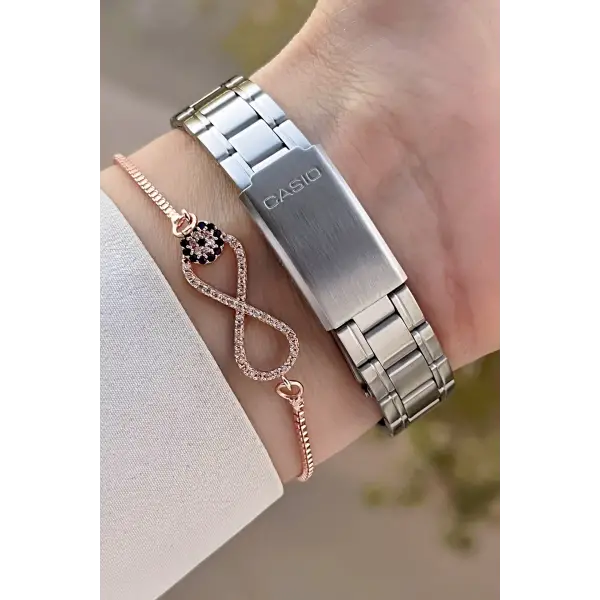 Casio CSISTE140 Gümüş Renk Kadın Kol Saati