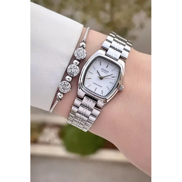 Casio CSISTE179 Gümüş Renk Hediye Paketli Kadın Kol Saati