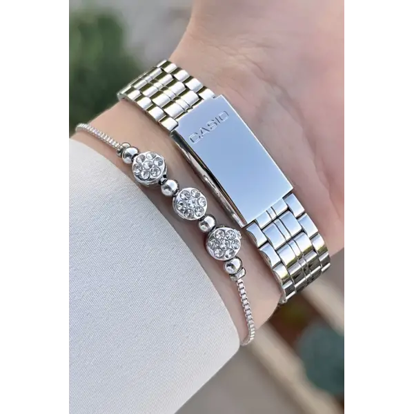 Casio CSISTE179 Gümüş Renk Hediye Paketli Kadın Kol Saati