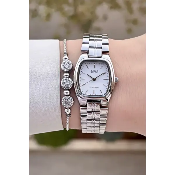 Casio CSISTE179 Gümüş Renk Hediye Paketli Kadın Kol Saati