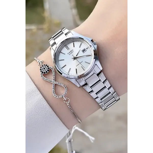 Casio CSISTE84 Gümüş Renk Hediye Paketli Kadın Kol Saati