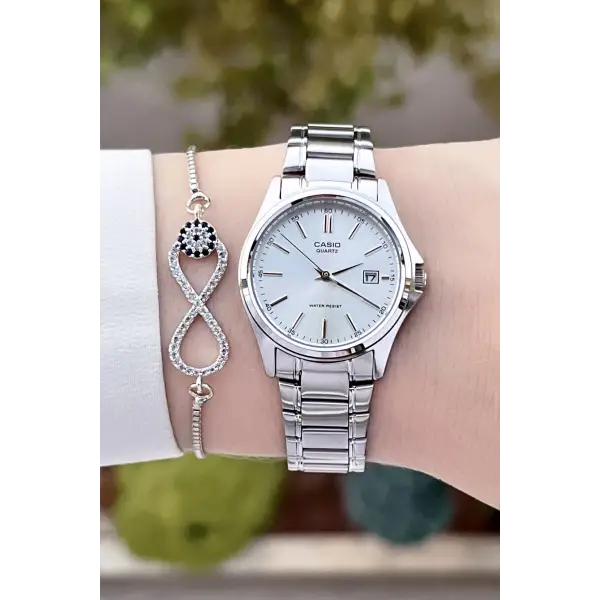 Casio CSISTE84 Gümüş Renk Hediye Paketli Kadın Kol Saati