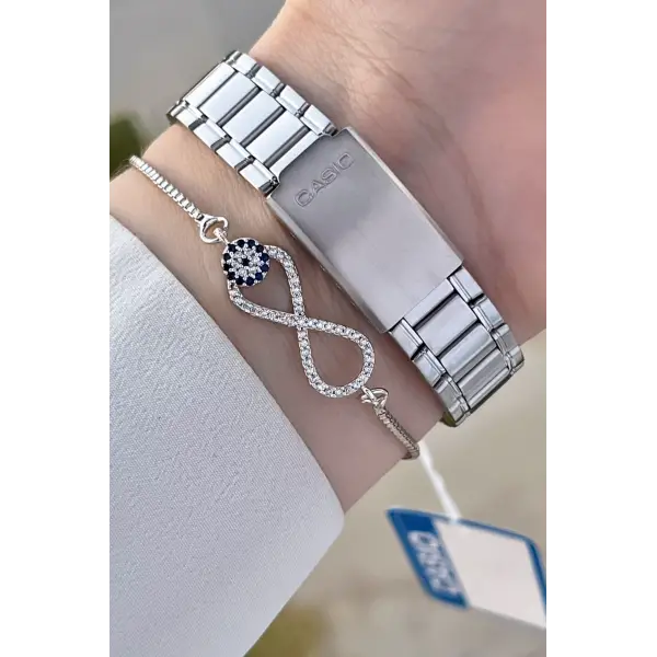 Casio CSISTE84 Gümüş Renk Hediye Paketli Kadın Kol Saati