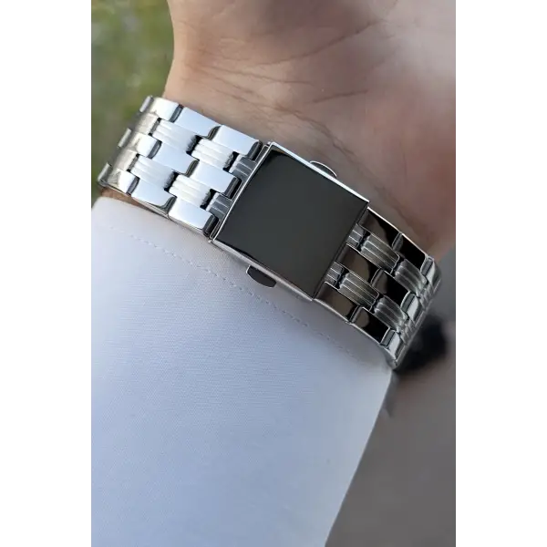 Ferrucci FCISTE226 Gümüş Yeşil Renk İç Göstergeleri Aktif Erkek Kol Saati