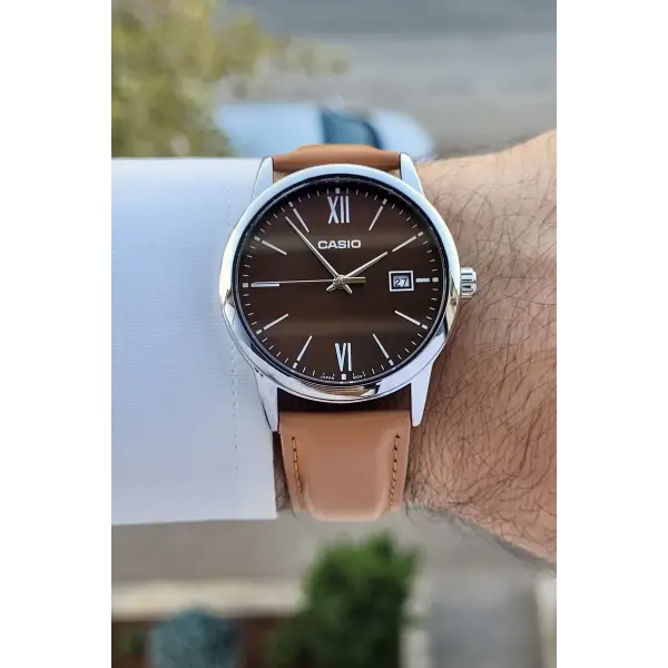 Casio CSISTE123 Kahverengi Renk Erkek Kol Saati