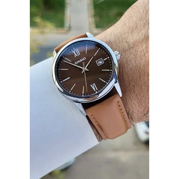 Casio CSISTE123 Kahverengi Renk Erkek Kol Saati