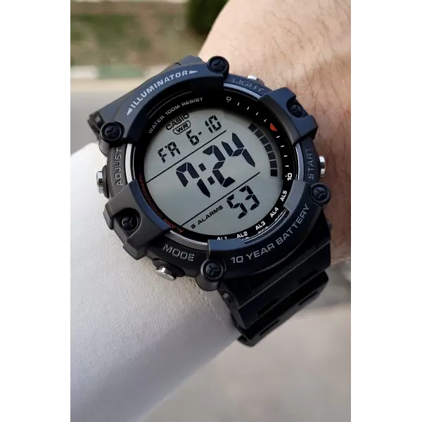 Casio CSISTE223 Silikon Kordon Su Geçirmez Erkek Kol Saati 2 Yıl Garantili