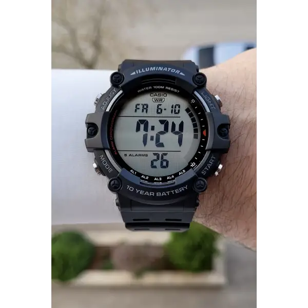 Casio CSISTE223 Silikon Kordon Su Geçirmez Erkek Kol Saati 2 Yıl Garantili