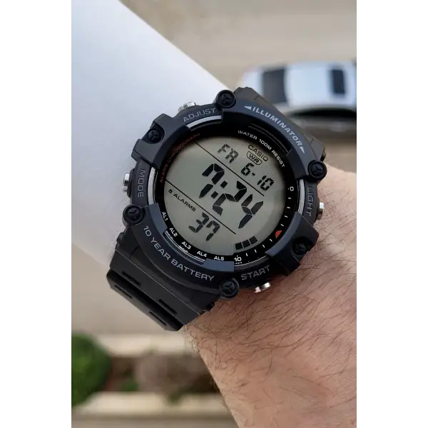 Casio CSISTE223 Silikon Kordon Su Geçirmez Erkek Kol Saati 2 Yıl Garantili